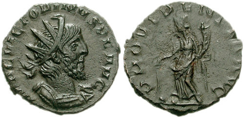 victorinus roman coin antoninianus